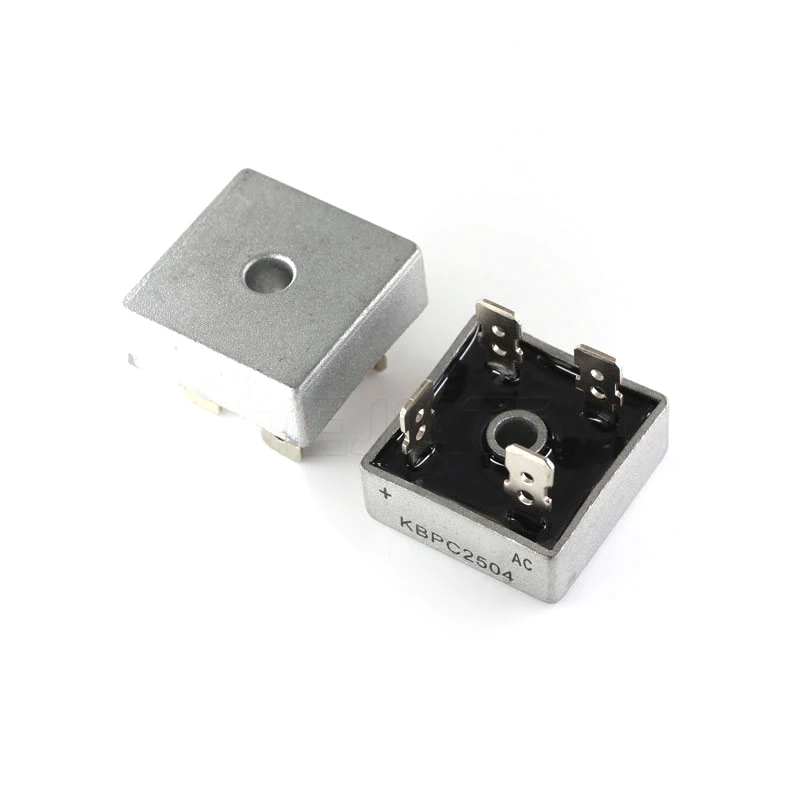 KBPC2504 Bridge Rectifier Diode 25A 400V KBPC 2504 Single Phase Full Wave 25 Amp 400 Volt Electronic Silicon 2Pcs diode bridge rectifier electronic component rectifier diodes electrical rectifier diodes electrical diodes electrical component