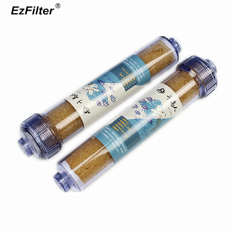 

Mixed Bed DI Resin Demineralized DeIonization Filter TDS 0 PPM RO Refillable Housing For Aquarium Reverse Osmosis System