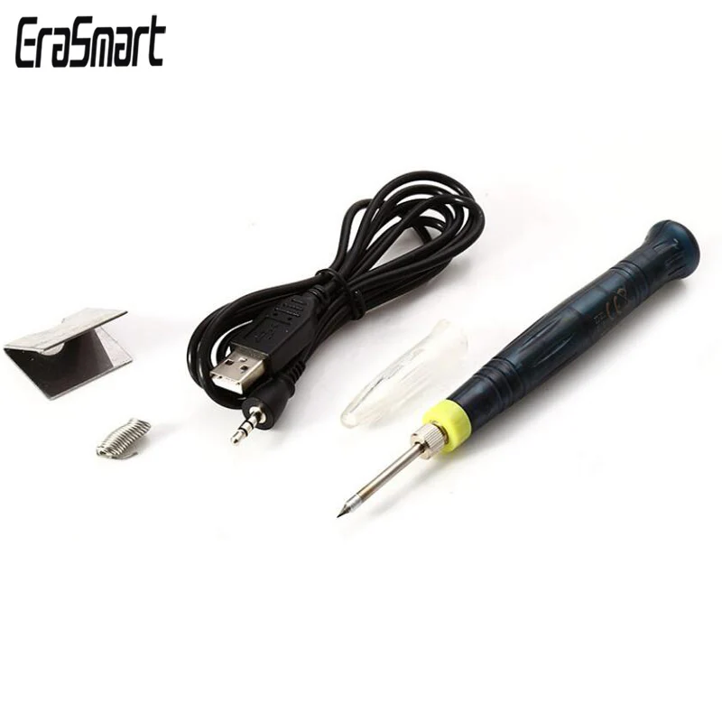 

5V 8W USB Soldering Iron Pen Mini Portable Electric Powered Gun Tip Touch Switch