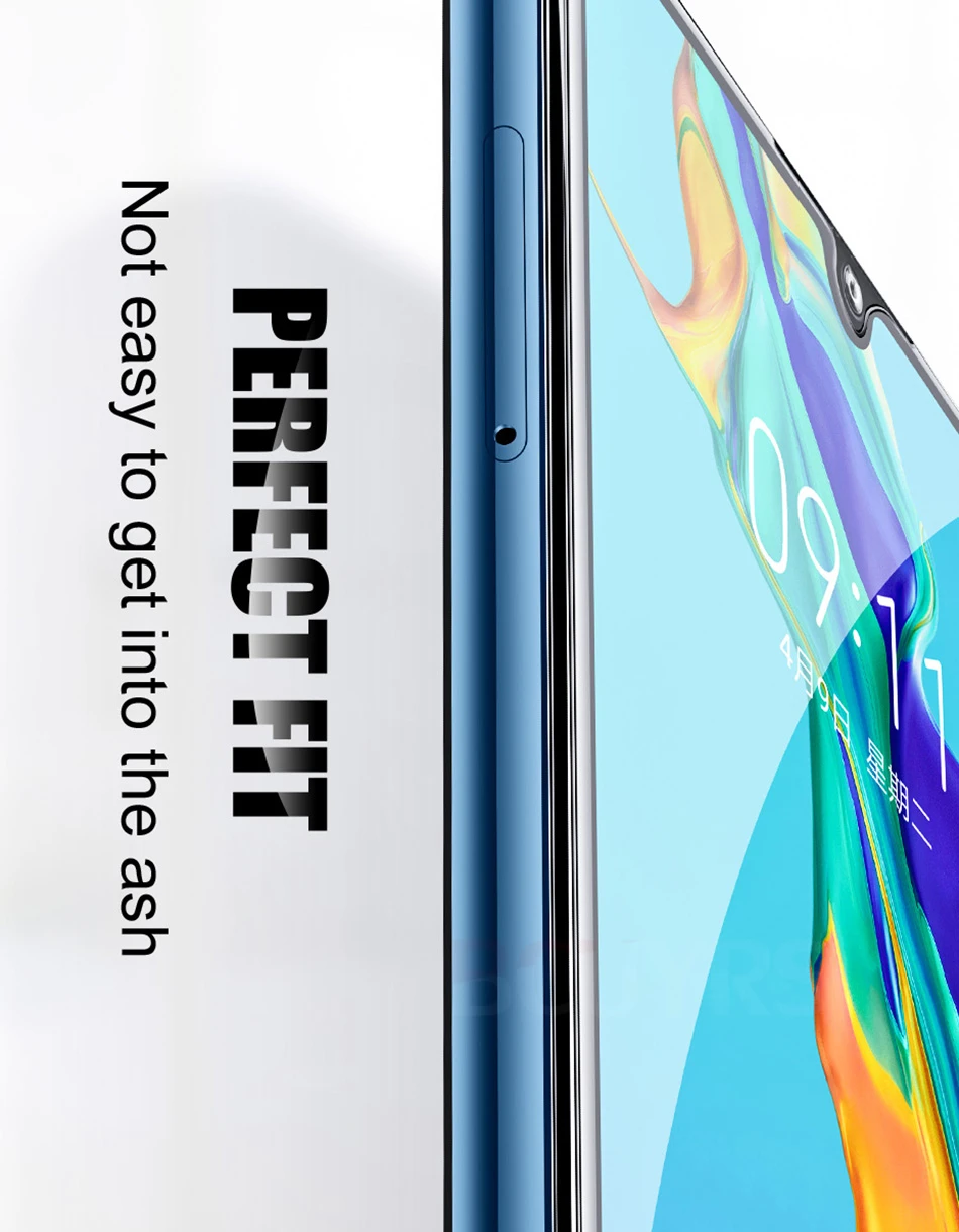 25D полное покрытие из закаленного стекла для huawei P30 P20 Lite Pro Защита экрана для huawei P30 Honor 9 10 Lite Защитная стеклянная пленка