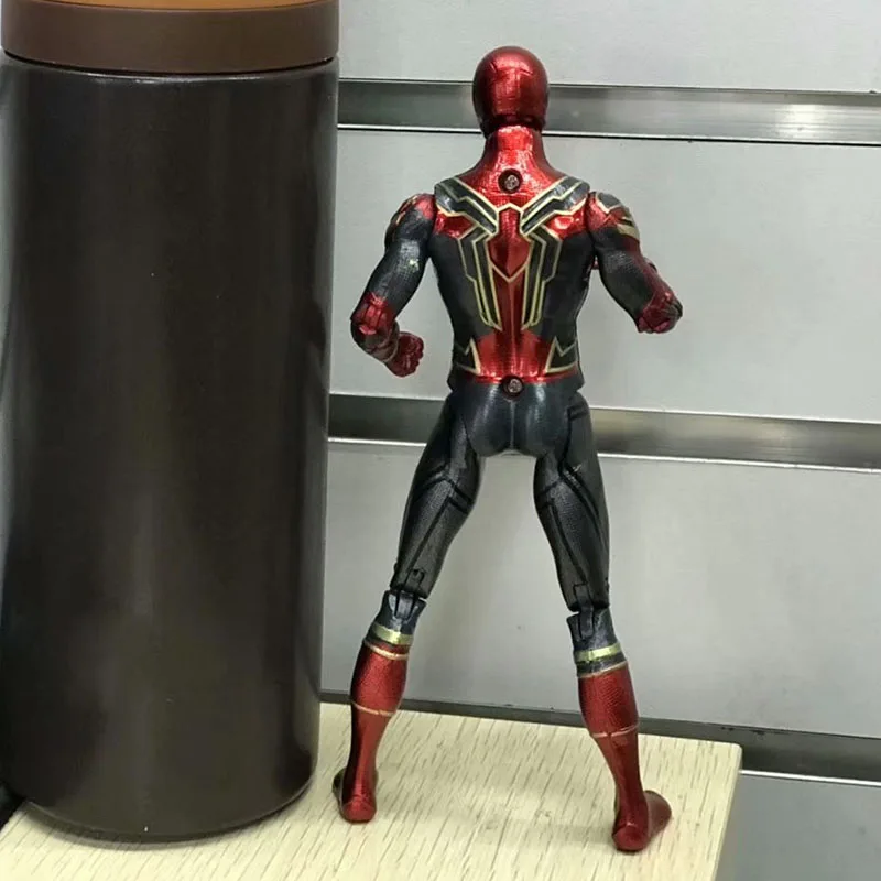Infinity War Avengers Hero Series Iron Spider Man PVC Action Figure Marvel Legends Spiderman Collection Model Toys Doll (8)