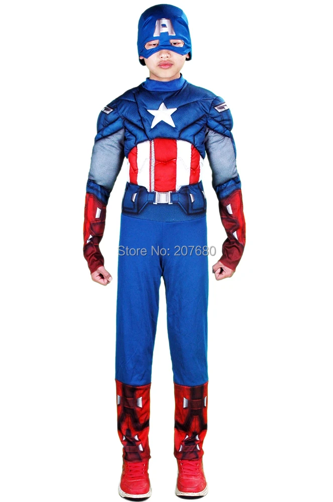 captain america fancy dress costume