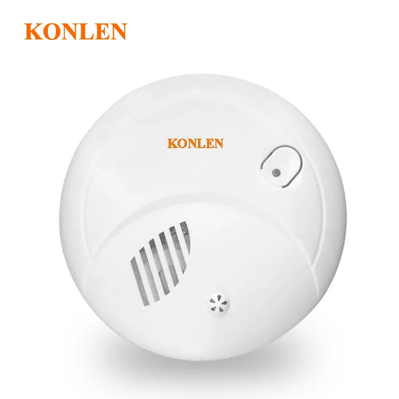 

KONLEN Wireless Smoke Heat Temperature Combined Detector Fire Safety Alarm Sensor Alarma Sound LED Flash Guard For Home Security