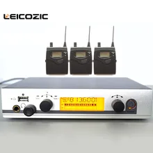 Leicozic персональный беспроводной в ухо 300G3 1 передатчик 3 приемник Система мониторинга ушей сценический монитор беспроводной dj звуковые системы
