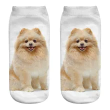 5 Прямая поставка новые модные милые повседневные хлопковые спортивные носки с 3D принтом