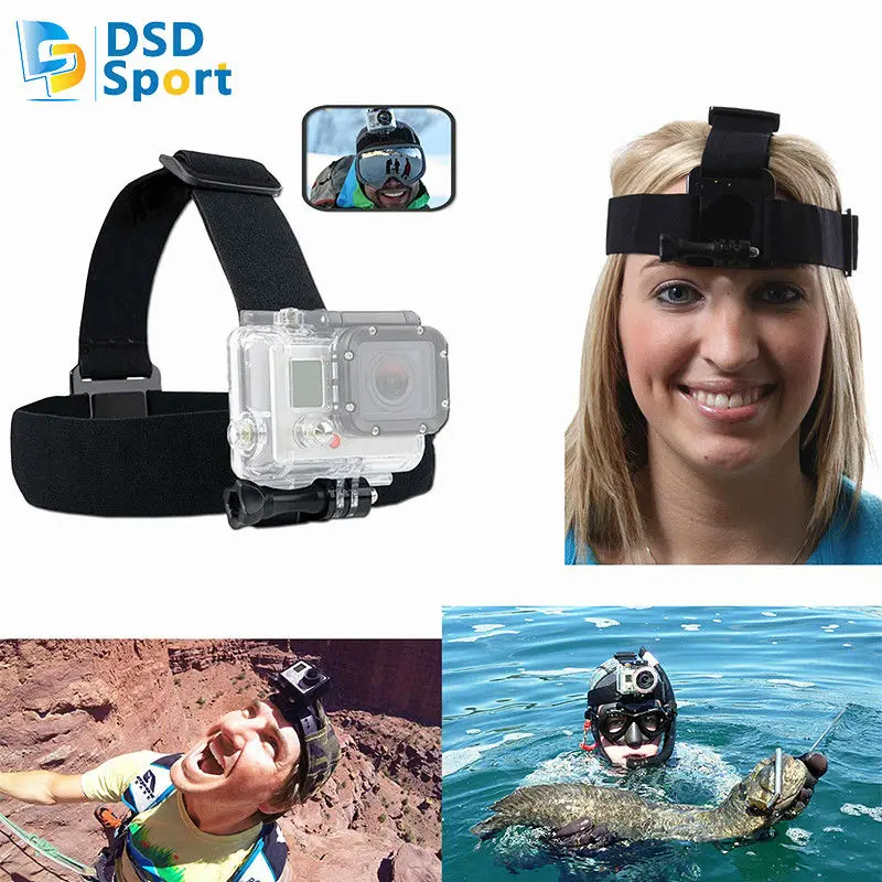 Head strap For SJCAM 4000 for gopro surf mount