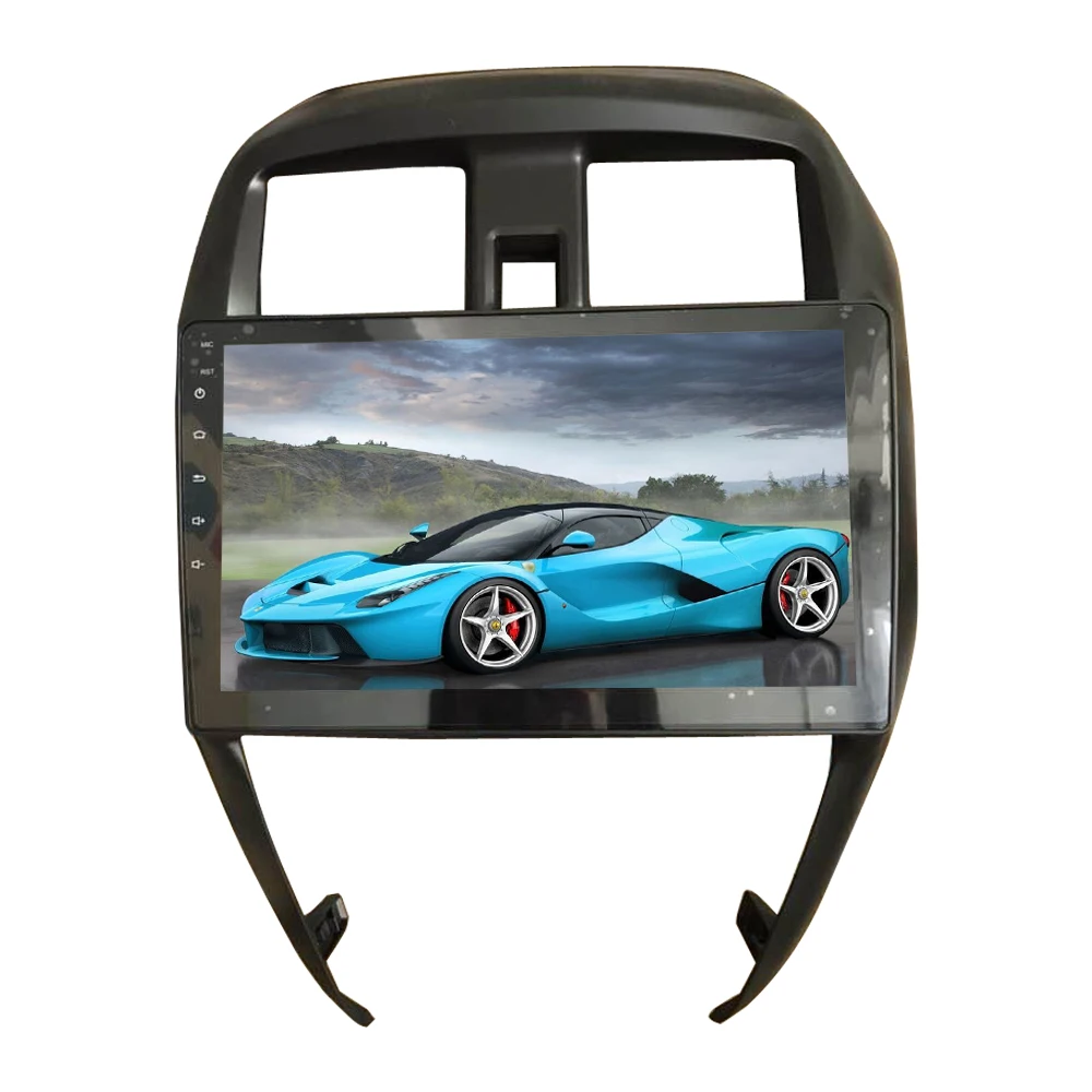Sinosmart Android 8,1 автомобильный радиоприемник с навигацией GPS для Nissan Sunny, Versa 2011- 2din поддержка фабрики OEM камера заднего вида/NAV