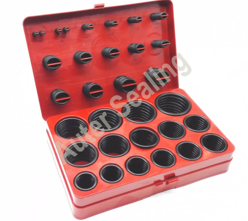 30 sizes 382pcs 5A Red oring kit3-1