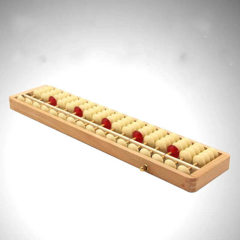 Китайская деревянная Колонка Abacus 17 большие размеры Нескользящие китайский