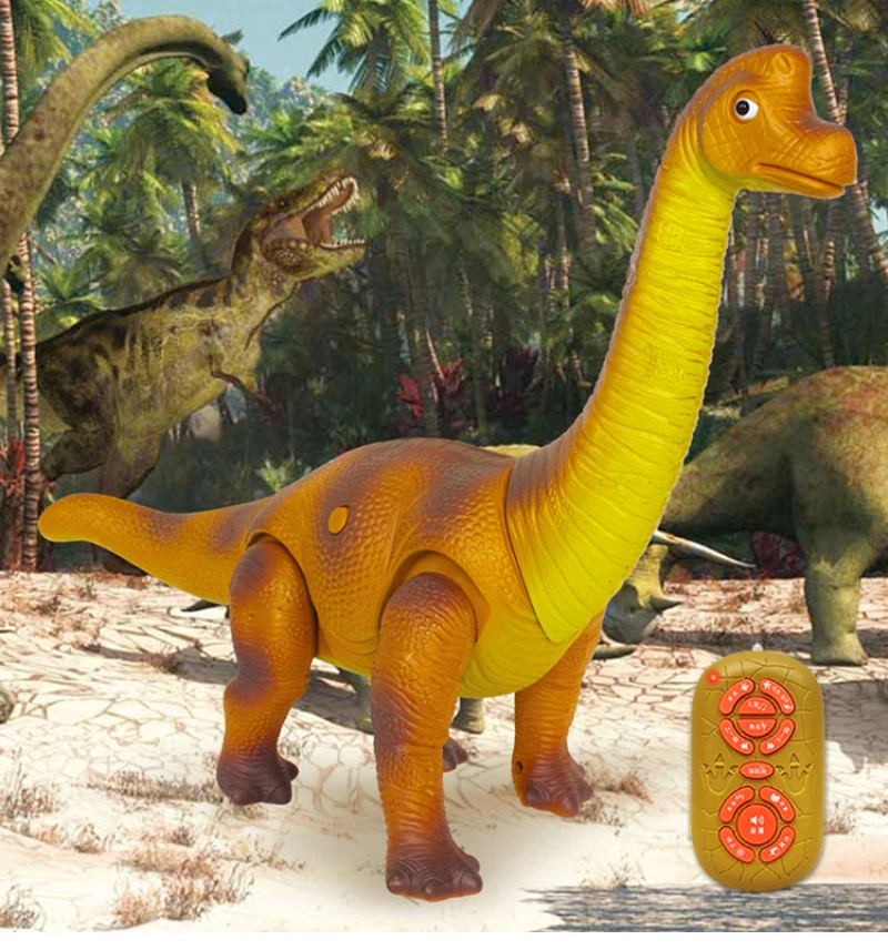 

Clasic Educational toy 41cm large size remote control rc dinosaur robot With music Light Walk Sounds Model Toys for kids as gift