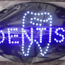 Светодио дный-CHENXI горячая распродажа 10X19 дюймов овальные Крытый Ультра-яркий мигающий стоматолог открыть магазин Неоновый свет вывеска