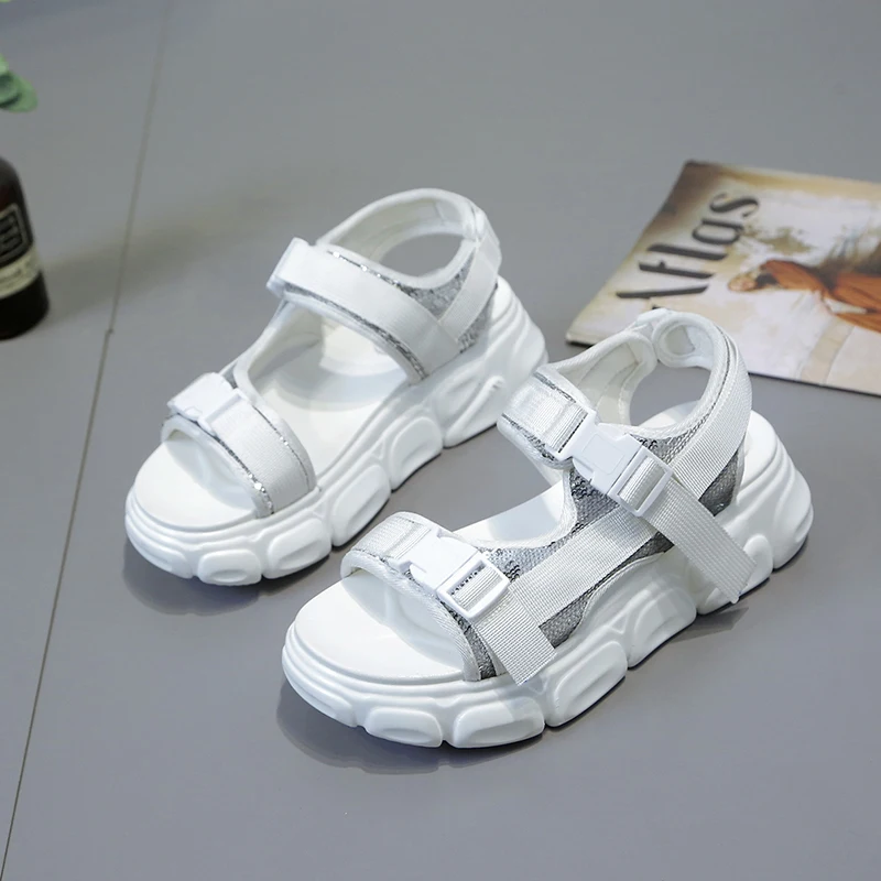RASMEUP Women Chunky Sandals 2019 Fashion Summer Women Platform Shoes Comfortable Casual Woman
