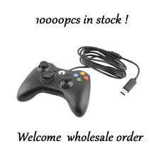 Best selling USB Wired Game Controller For xbox360 Gamepad Joypad Joystick For Xbox 360 Controller Slim Accessory PC Computer