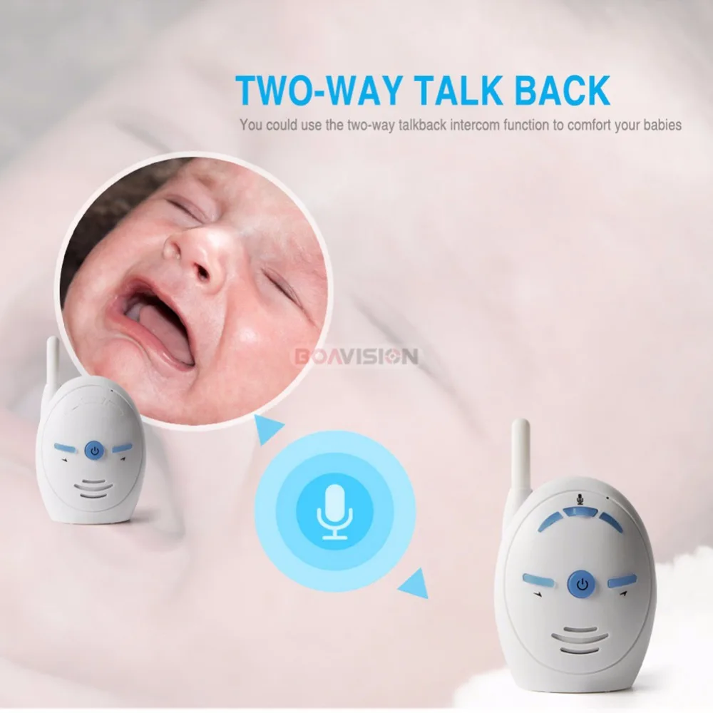 Portable Walkie Talkie Bebe Baby Sound Monitor Handheld Radio Toy Electronic Babysitter Baby monito