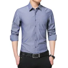 Фирменная Новинка Мужская одежда рубашка с длинными рукавами крутая рубашка Карамельный цвет размера плюс 5XL с отложным воротником рубашка слим Фит для Для мужчин