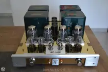 Best YaQin MC-100B KT88 Push-Pull tube amplifier HIFI EXQUIS 6SN7 12ax7 Lamp AMP MS100B