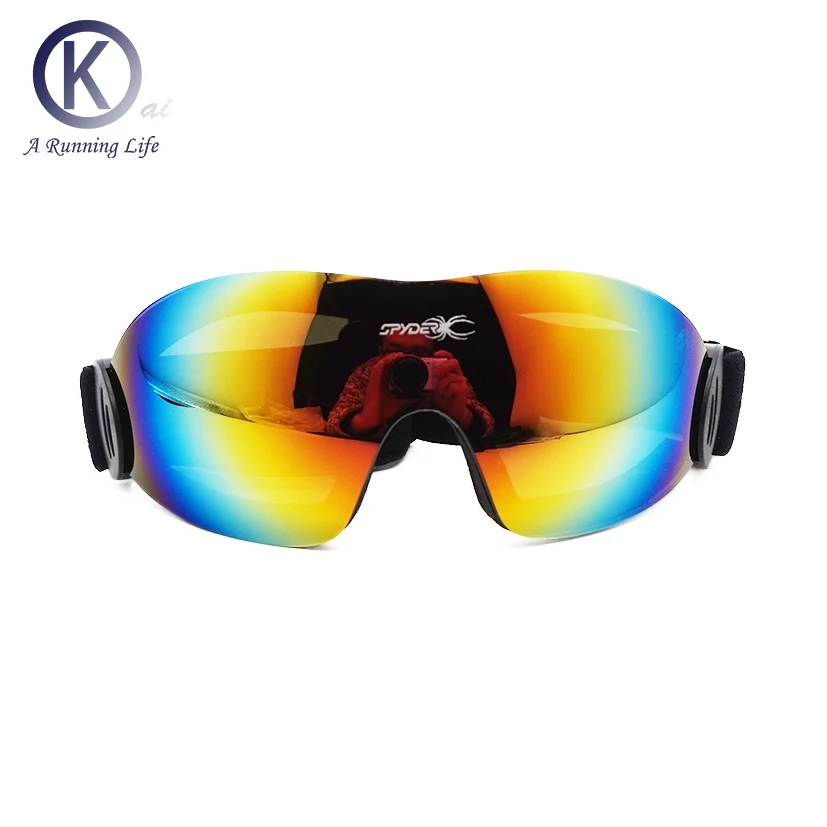 Quality font b Skiing b font Goggles HD colorful Ski Glasses frameless font b skiing b