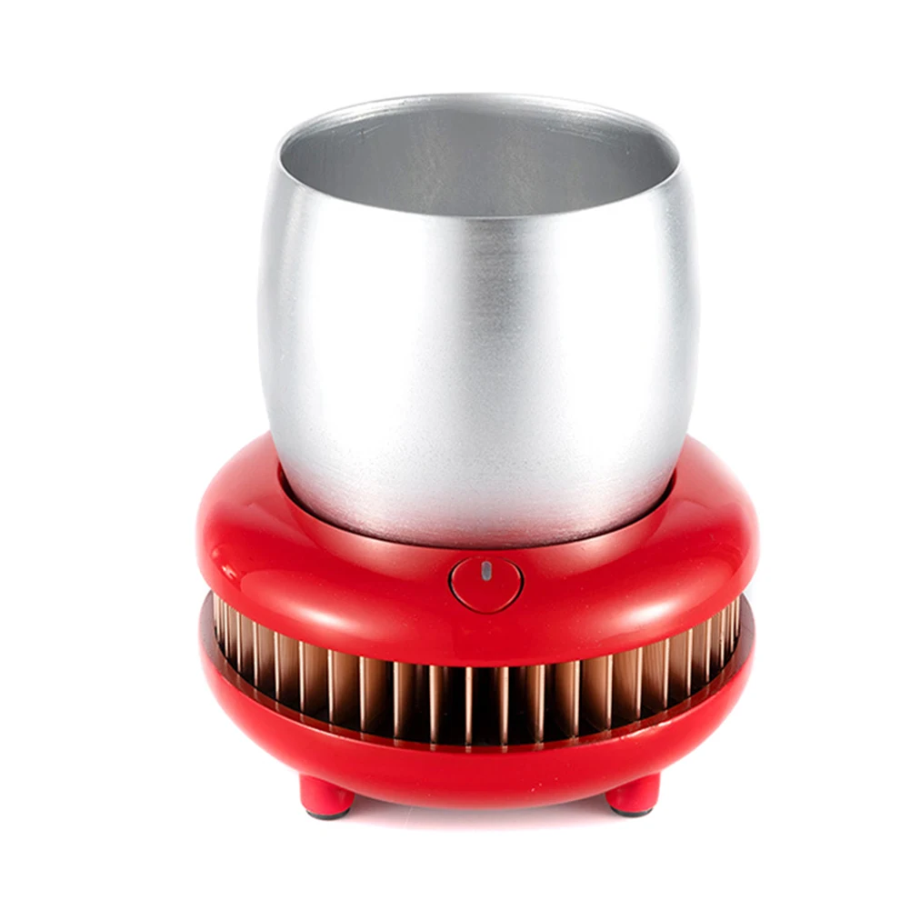 

Quick Cooling Cup Refrigeration Cooler for Car Office Cold Drink Beer Beverage Summer Hogard