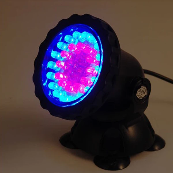 Verlichting vijver onderwater