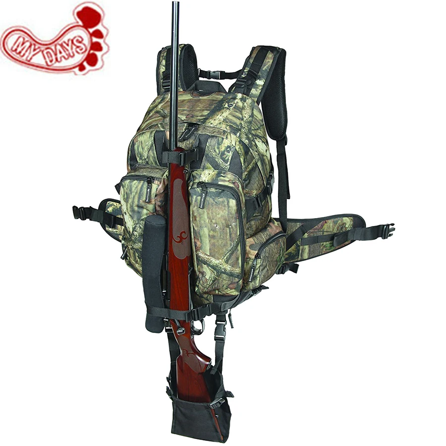 Мои дни камуфляж тактический ружейный рюкзак чехол для ружья Airsoft Пейнтбол пушка рюкзак со встроенным кобура для пистолета Системы