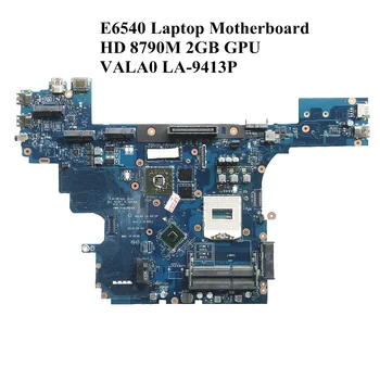 

Excellent For DELL E6540 Laptop Motherboard HM87 PGA947 DDR3L HD 8790M 2GB GPU VALA0 LA-9413P 100% working