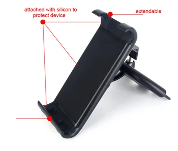 

Car CD Slot Player Mobile Phone Holder Stands For Xiaomi Pocophone F1,Mi A2 Lite,For Sony Xperia XZ3/XA2 Plus,ZTE nubia Z18