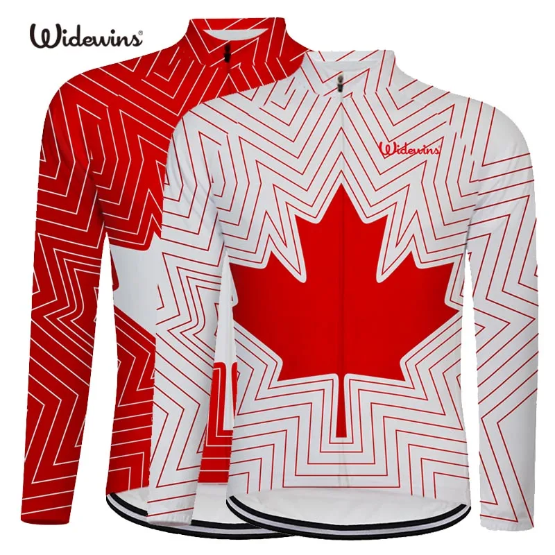 Canada brand cycling 2018 men cycling jersey long sleeve Bike Clothes