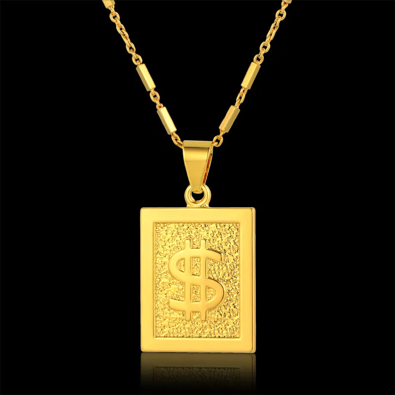 Online Buy Wholesale dollar sign necklace from China dollar sign