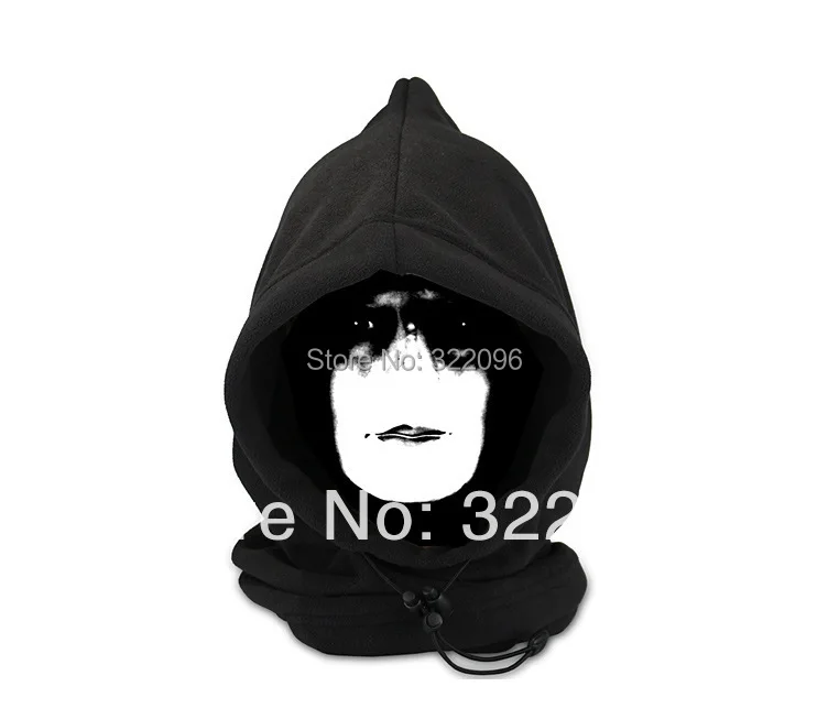 

Shanghai Story Winter Outdoor Thermal Warm Hats Balaclava Hood Skiing Double Fleece Ski Bike Scarf Hat Ski Mask Wind hat