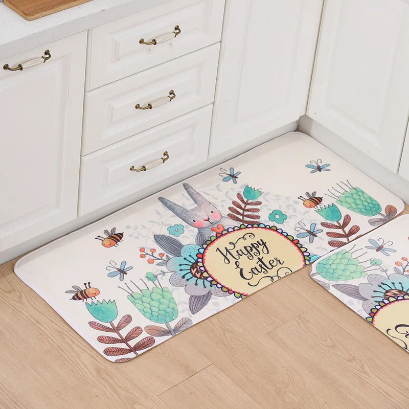  Anti-slip Water Absorption Doormat Outdoor Funny Doormat Carpet For Kitchen Bathroom Toilet Tapete 