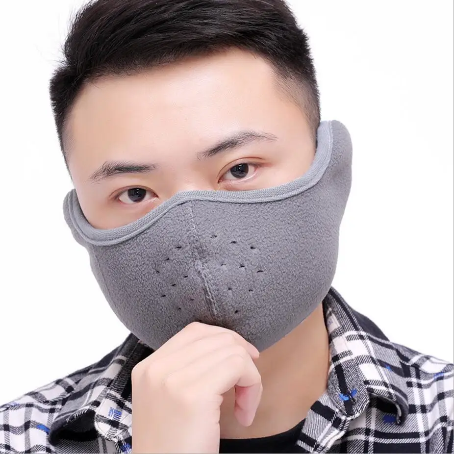 Fashion men women Ear protective mouth mask Windproof earmuff anti dust