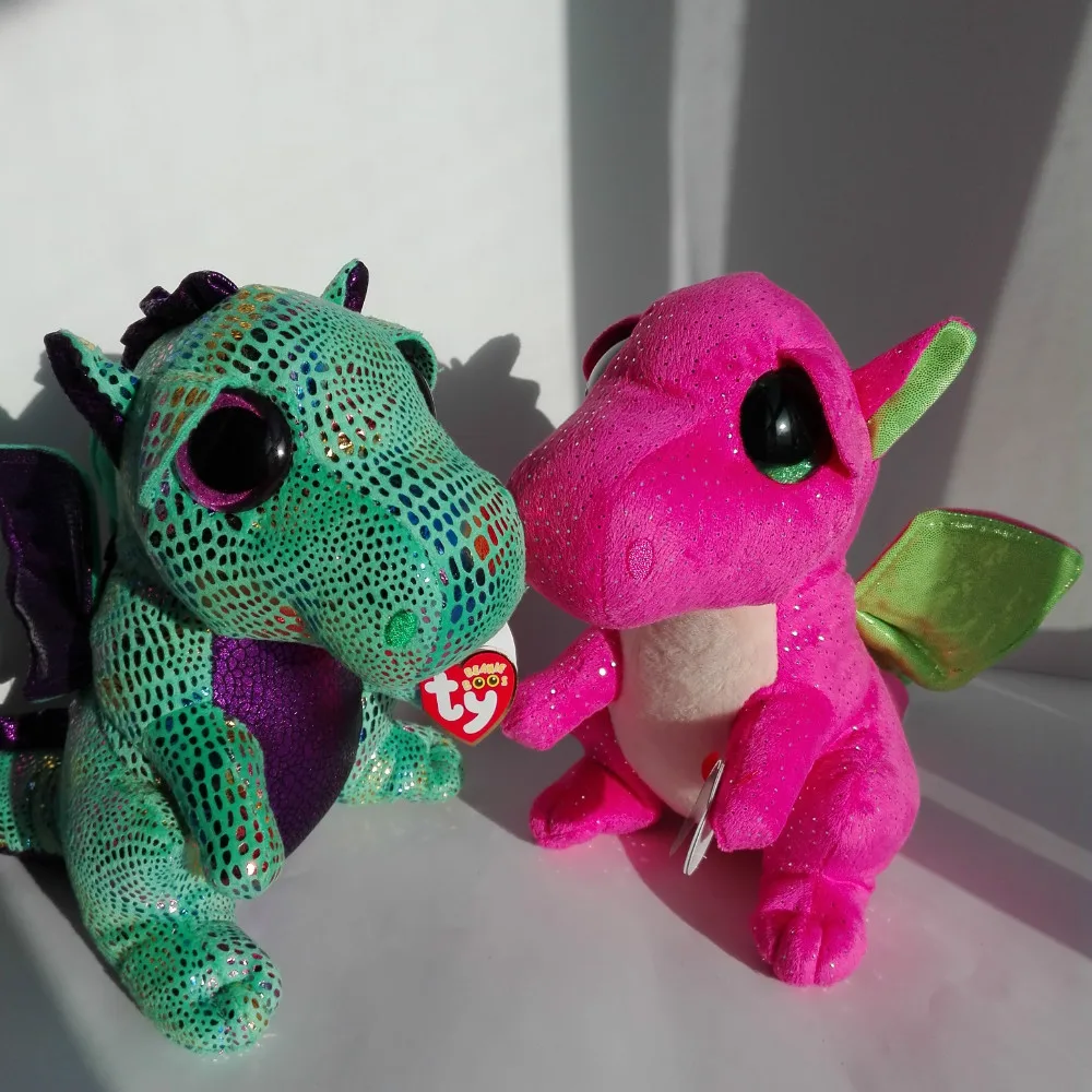 peluche ty dragon