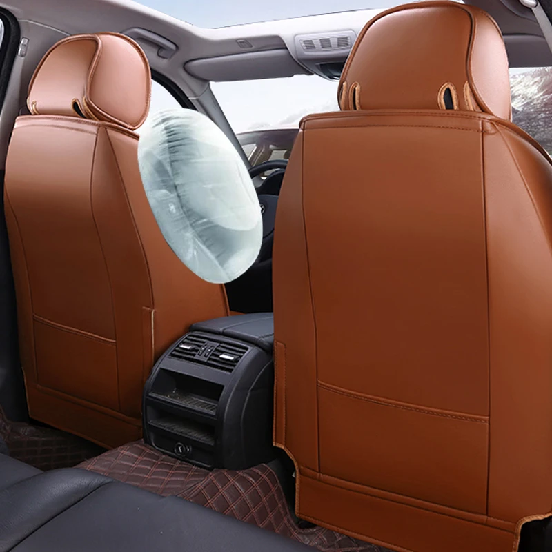 Yuzhe Auto Leather car seat covers For Peugeot 205 206 207 2008 3008 301 306 307 308 405 406 407 au
