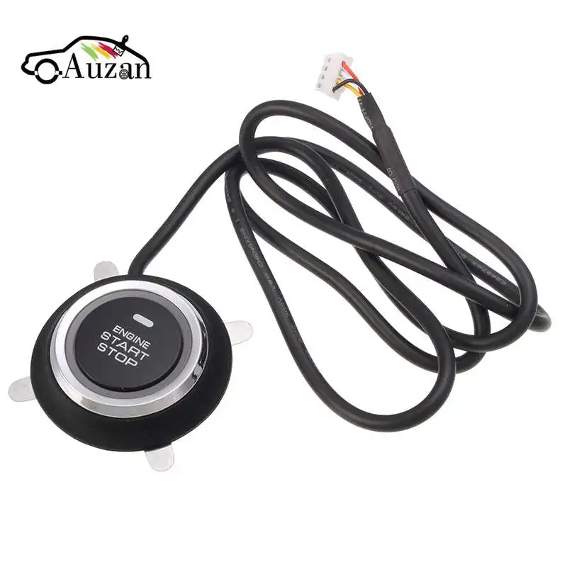 

New Car Engine Push Start Stop Button Ignition Starter Engine Starter Switch Working With Keyless Entry & Push Start System