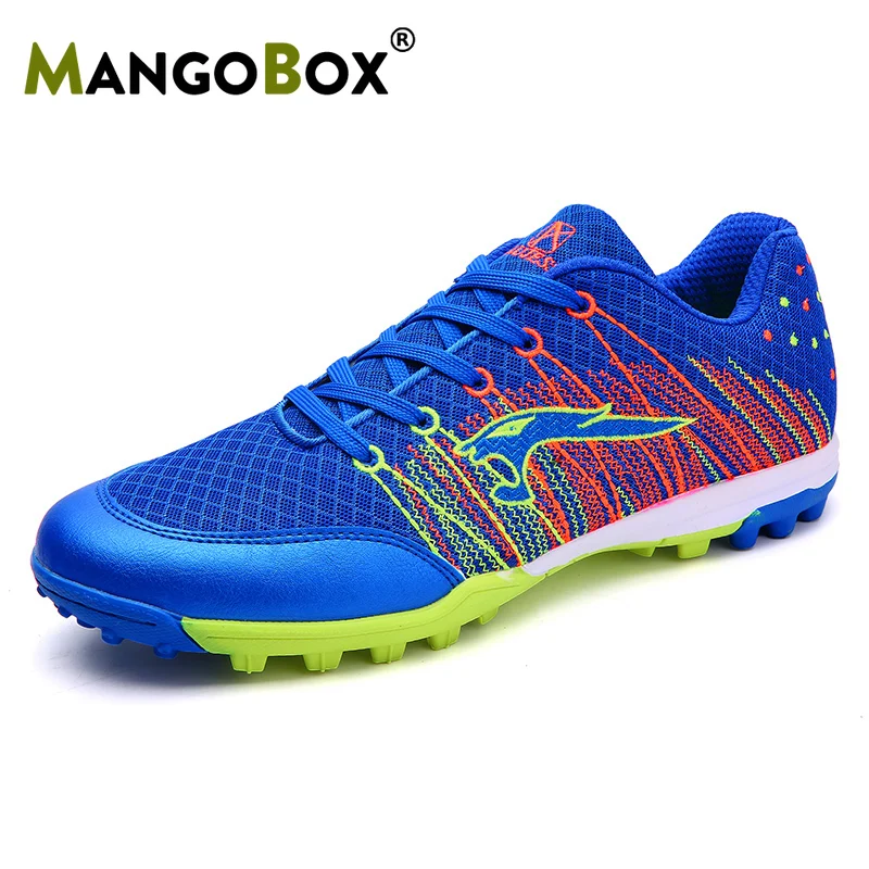 

New Arrival Soccer Shoe for Turf Football Breathable Kids Football Shoes Non-Slip Boy Tf Indoor Soccer Brand Mens Sports Shoes