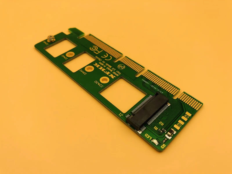 NGFF M.2 NVME AHCI SSD для PCI E Express 3 0x4x16 Riser Card M Соединитель в форме ключа адаптер XP941 SM951 PM951