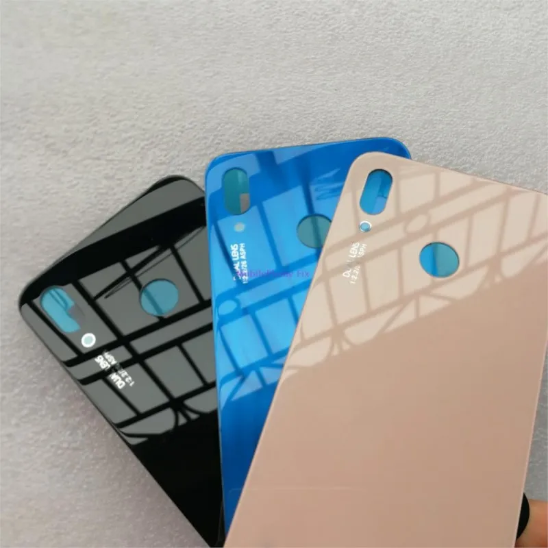 Задняя крышка батарейного отсека для Huawei P20 Lite задняя корпуса стеклянная панель