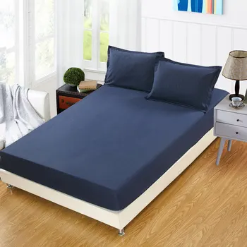 

Solid color bed cover. Sheets and bedspreads for hotels Summer cool sheets Summer cool sheets, non-slip mattress cover