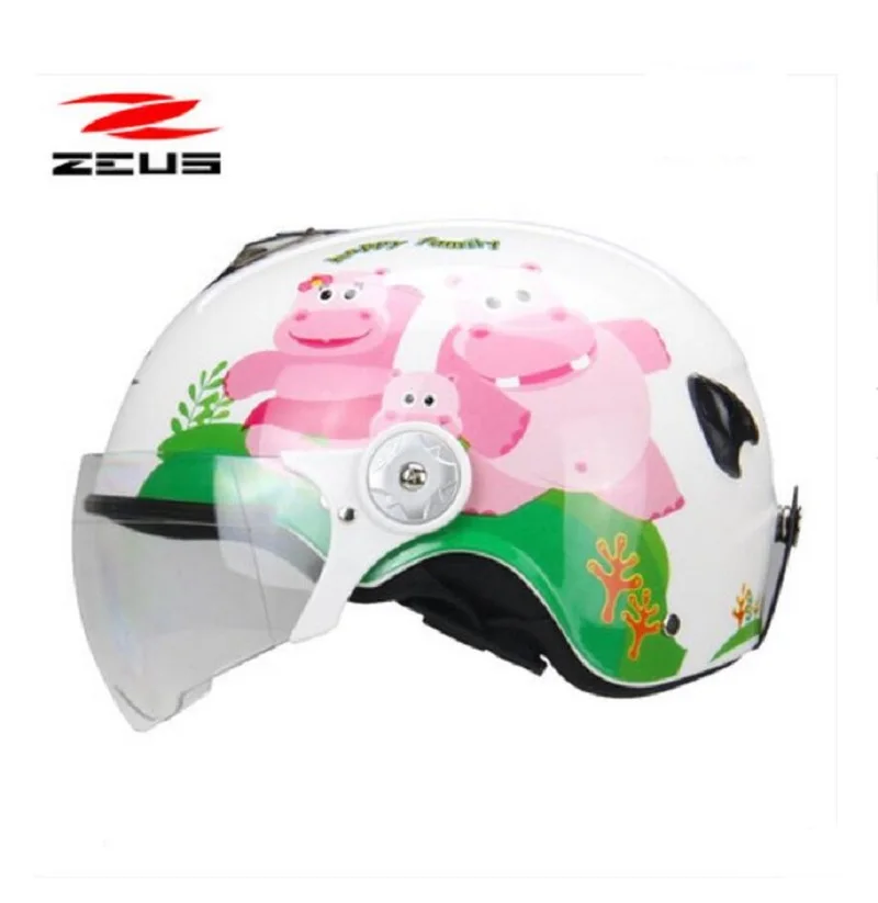 2019 Новый ZEUS детский мотоцикл шлем ZS 108ME детская Защитная крышка s m ade из ABS W PC линза