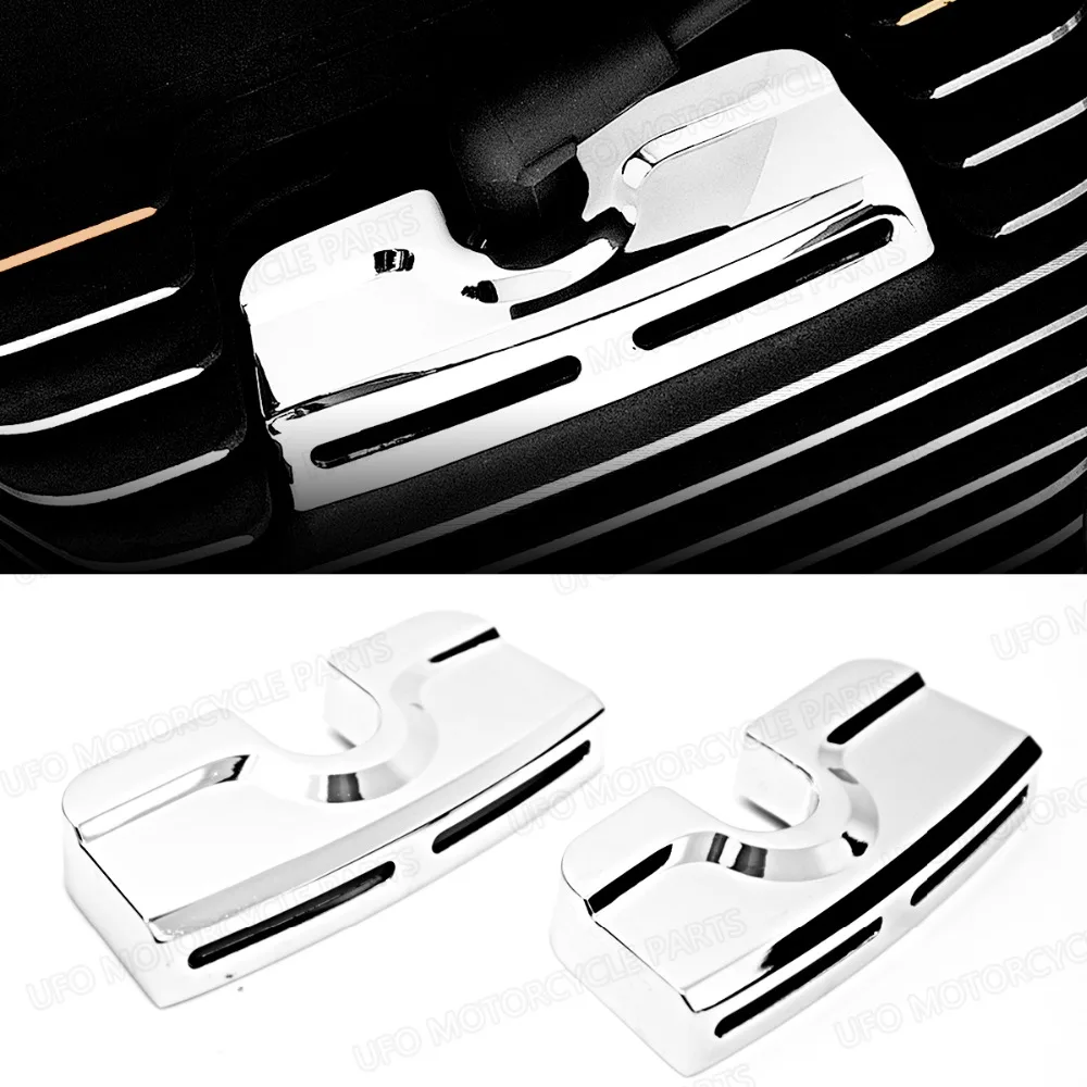 

Chrome Spark Plug Head Bolt Covers For Harley Dyna Softail Twin Cam 99-17 Model
