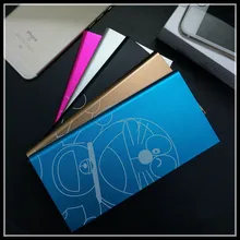 Ultra-thin Power Bank 20000mAh Portable Charger Dual USB Mini External Battery Bank 20000 for Mobile Phones xiaomi poverbank