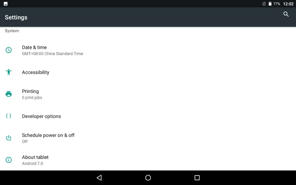 tablet andorid 7.0 3g wcdma_