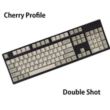 MP Double Shot PBT Keycap 104 ANSI Ретро Keycaps Cherry prlfile Keycap для механической клавиатуры