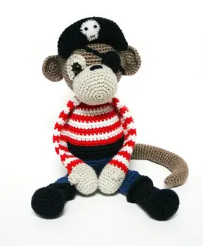

crochet toys amigurumi monkey private model number 0929