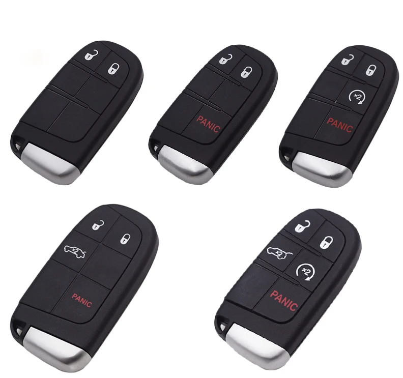 

Smart Remote Key Shell Case For Chrysler 300C Jeep Cherokee Dodge Journey JCUV Keyless Entry Fob Car Key Cover