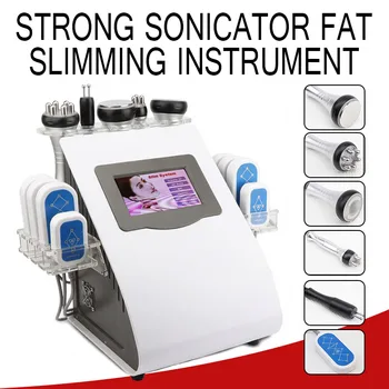

2019 NEWEST !!! 40k Ultrasonic liposuction Cavitation 8 Pads LLLT lipo Laser Slimming Machine Vacuum RF Skin Care Salon Spa Equi