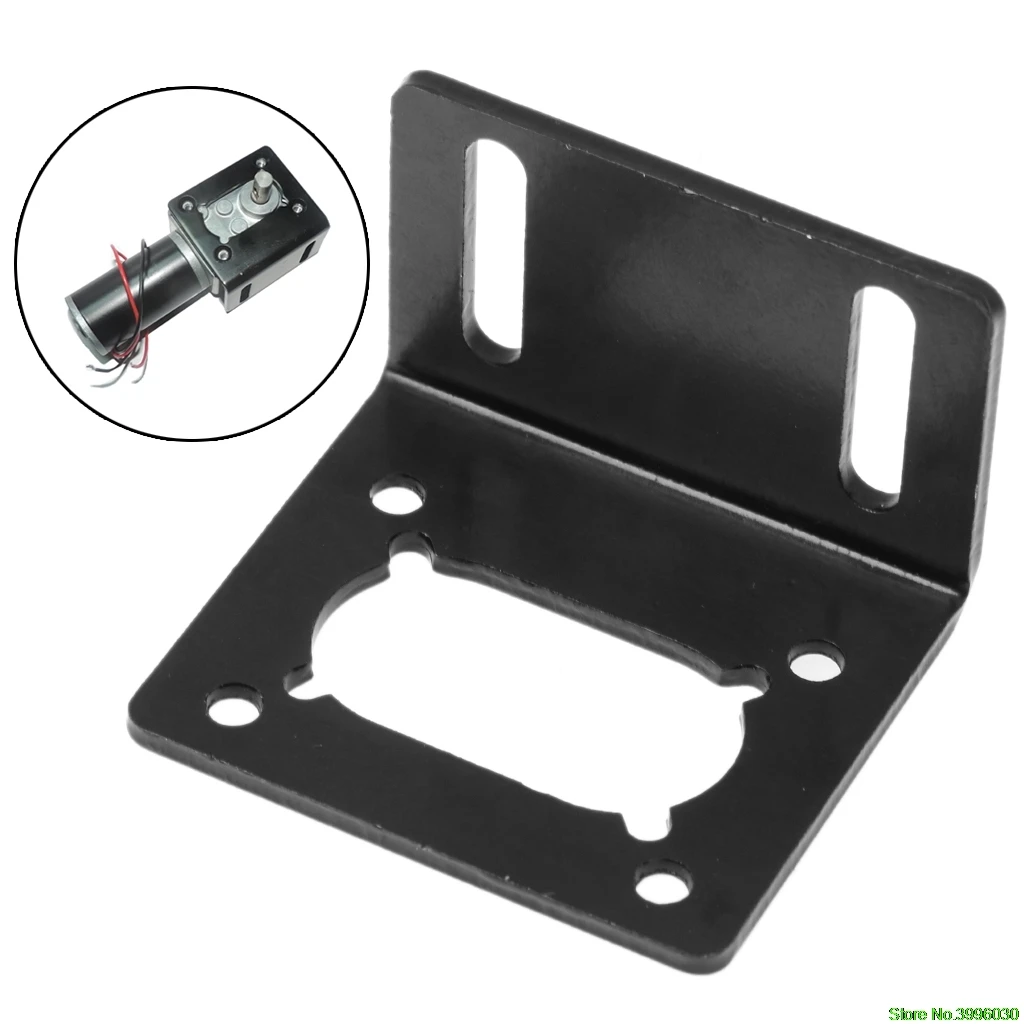 

JGY-370 worm gear mounting bracket for helical DC motor worm gear operation