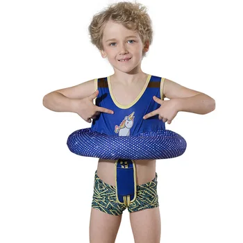 

Baby Inflatable Swim Float with Adjustable Safety Strap Learn-to-Swim Swimming Pool Tube Safety Seat Float Trainer for Kids