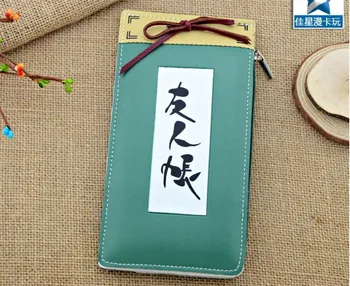 

Anime Natsume Yuujinchou wallet New PU Long Wallet boys girls Credit Card purse Account Book Style Wallet