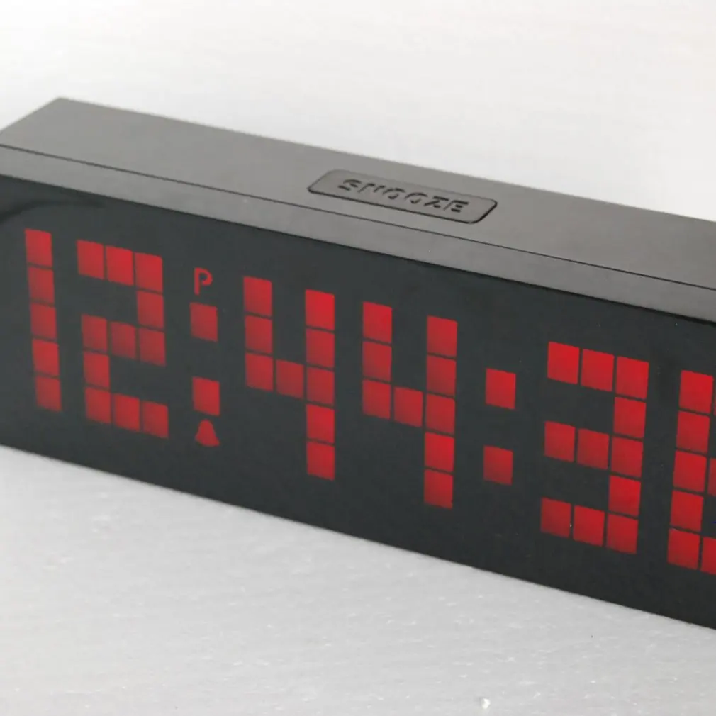 

LED Digital Snooze Table Clock Alarm Clocks Display Multi-Function Control Clock Display For Home Office